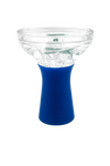 Clear Top Silicone Base Hookah Head