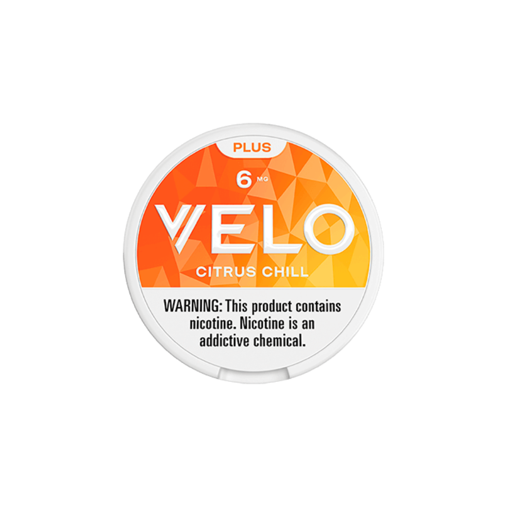 VELO Plus Nicotine Pouches 6mg  - Citrus Chill