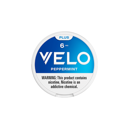 VELO Plus Nicotine Pouches 6mg - Peppermint