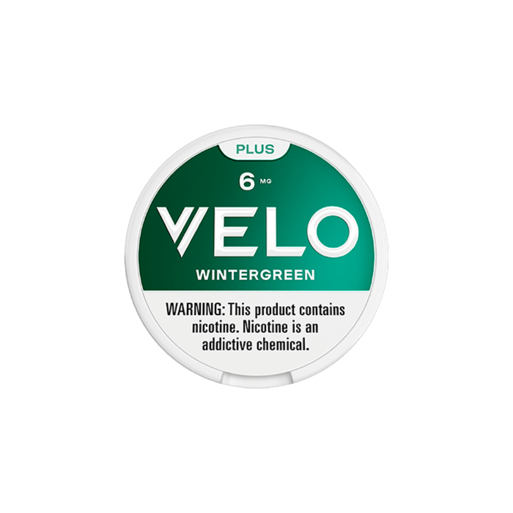 VELO Plus Nicotine Pouches 6mg - Wintergreen